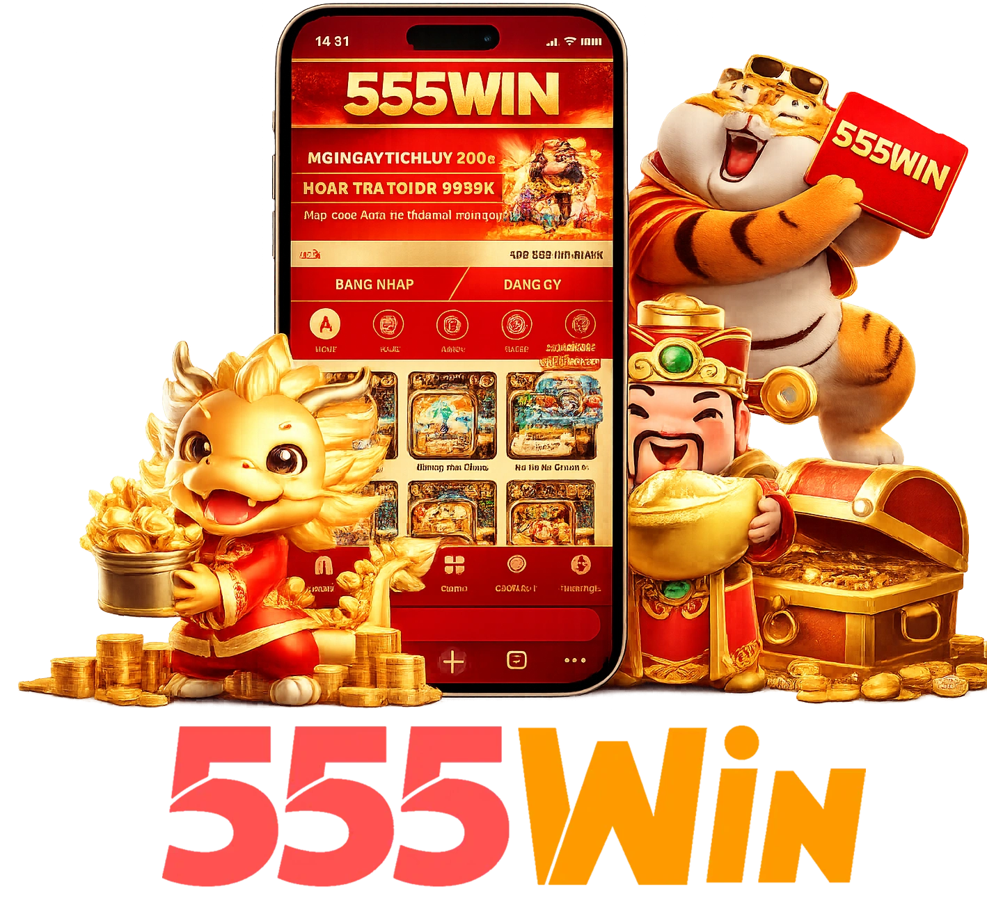 Ứng dụng 555Win và hướng dẫn bảo mật trên điện thoại